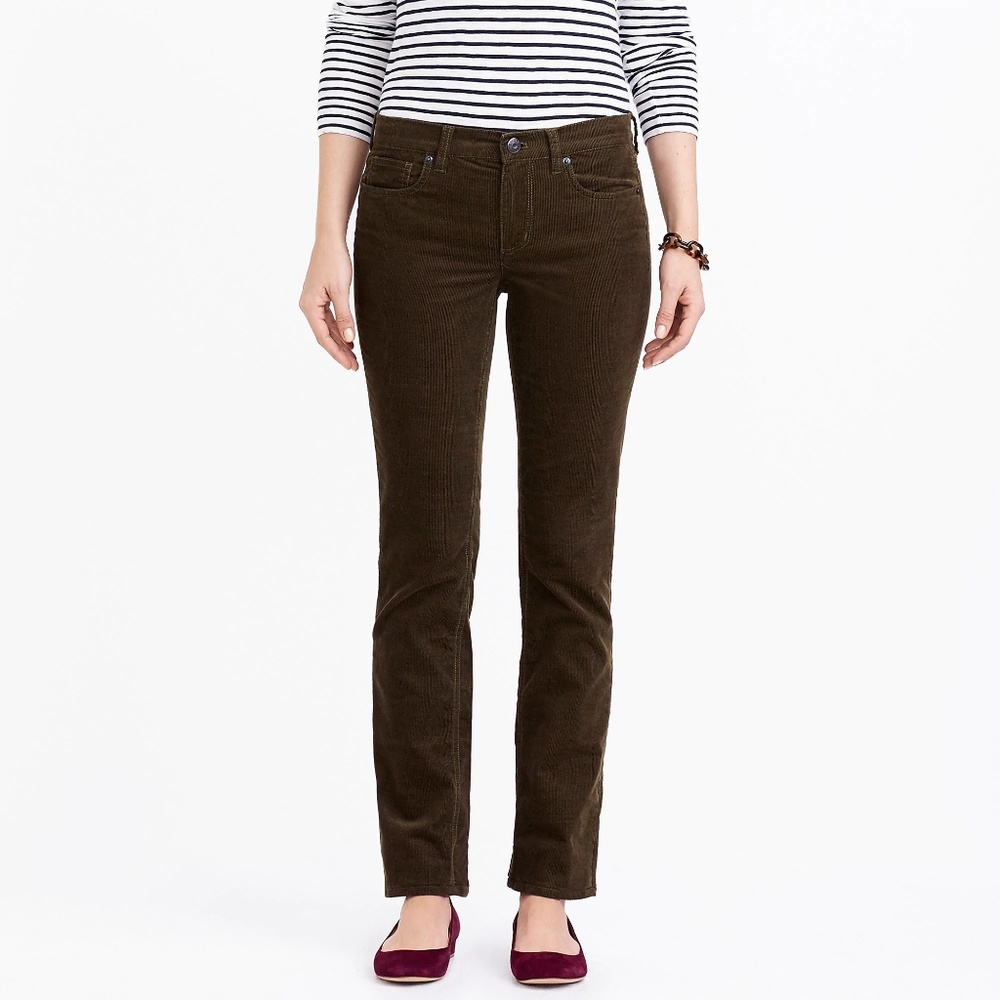 J.CREW Matchstick Cord Pants NWT